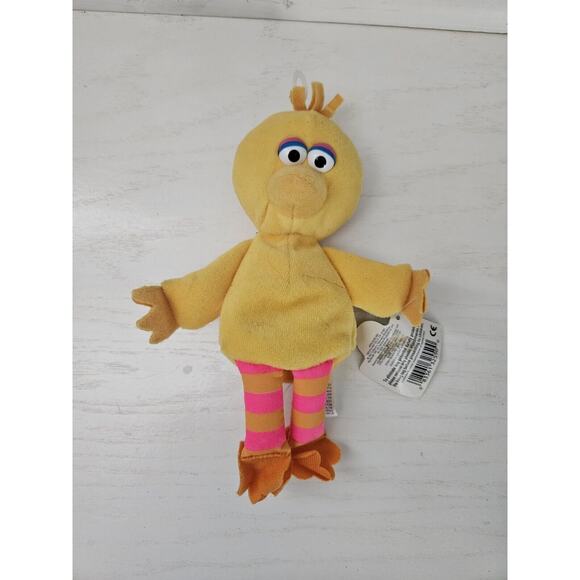 Applause Sesame Street Big Bird Bean Bag Plush 8 Inch 1997‎ Stuffed Animal Toy - Picture 1 of 11